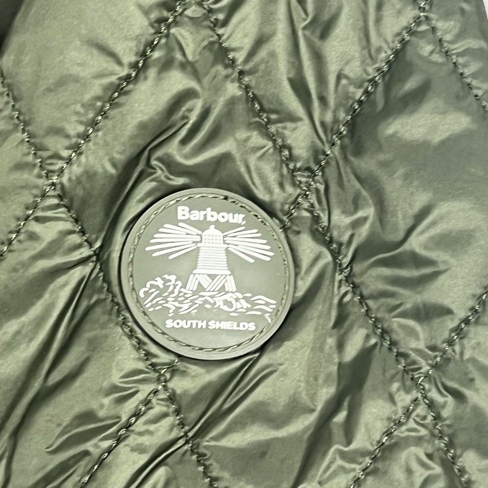 Barbour Filey Quilt Jacket/Coat Medium Sage Green - Picture 11 of 13